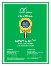 ATI Technologies D12 EX-IR Series O & M Manual