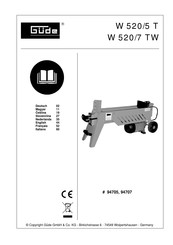 Gude W 520/5 T Manual