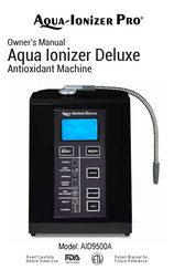 Real Spirit Aqua-Ionizer Pro Deluxe Owner's Manual
