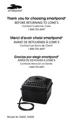 Smartpond 52508 Manual