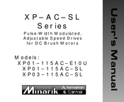 Minarik XP-AC-SL Series User Manual