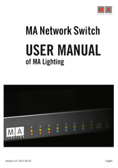 MA lighting Network Switch User Manual
