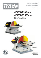 Axminster Trade AT305DS Original Instructions Manual