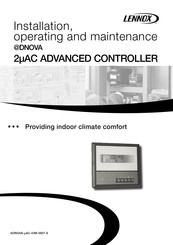 Lennox @DNOVA 2mAC ADVANCED CONTROLLER Installation, Operating And Maintenance