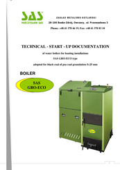 SAS GRO-ECO Technical - Start - Up Documentation
