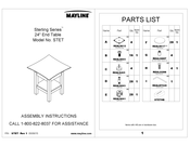Mayline Sterling Series Assembly Instructions