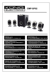 König Electronic CMP-SP52 Manual