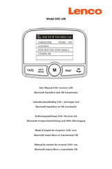LENCO DAC-100 User Manual