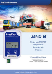 LogTag Recorders USRID-16 Product User Manual