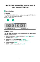 H3C LSWM18CQMSEC User Manual