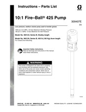 Graco Fire-Ball 965124 Instructions-Parts List Manual