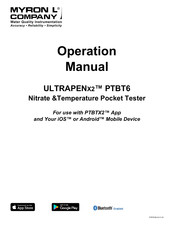 Myron L ULTRAPENX2 PTBT6 Operation Manual