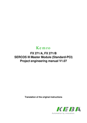 Keba Kemro FX 271/B Project Engineering Manual