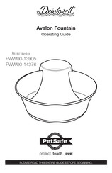 Petsafe Avalon Drinkwell PWW00-13905 Operating Manual