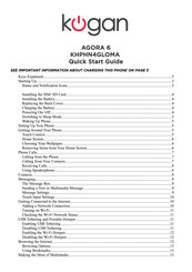 Kogan Agora 6 Quick Start Manual