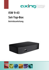 axing ISW 9-43 Operation Instructions Manual