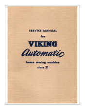 Husqvarna Viking Automatic 21 Service Manual