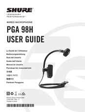 Shure PGA 98H User Manual