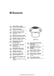 Dometic GY11 Installation And Operating Manual