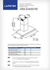 Lapetek 57001 Installation And User Manual