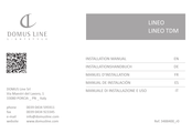 DOMUS LINE LINEO Installation Manual