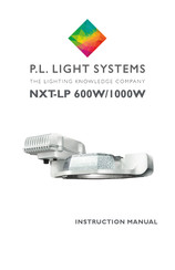 P.L.LIGHT SYSTEMS NXT-LP 1000W Instruction Manual