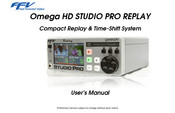 FFV Omega HD STUDIO PRO REPLAY User Manual