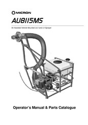 Micron AU8115MS Operator's Manual & Parts List