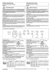 Pantron ISG-A1 Series Operating Instructions