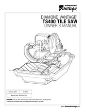 Diamond Vantage TS400 Owner's Manual