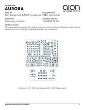 Aion Electronics AURORA Manual