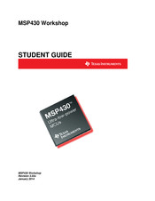 Texas Instruments Serial Programming Adapter MSP430 Student Manual