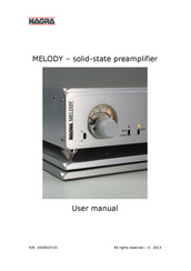 Nagra MELODY User Manual