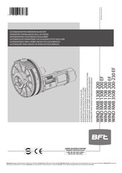 BFT WIND RMB 170B Manual