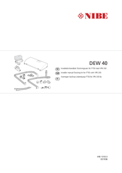 Nibe DEW 40 Installer Manual