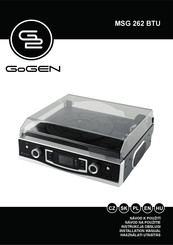 Gogen MSG 262 BTU Installation Manual