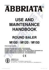 Abbriata M120 COMPACT/PLUS Use And Maintenance Handbook