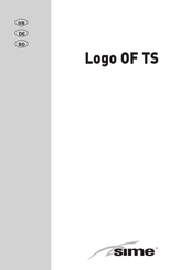 Sime LOGO OF TS Series Installer's Instructions