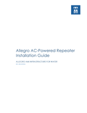 Master Meter Allegro Installation Manual