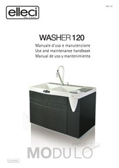 ELLECI Washer 120 Use And Maintenance Handbook