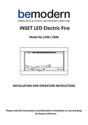 Bemodern 2100 Installation And Operation Instructions Manual