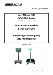 Adam Equipment GBC 70a User Manual