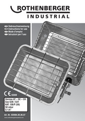 Rothenberger Industrial 035985 Instructions For Use Manual