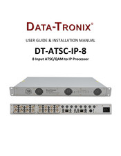 Data-Tronix DT-ATSC-IP-8 User Manual & Installation Manual