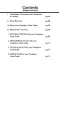 PRESIDIUM PCS-100n Handbook