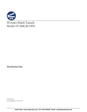 Sealer Sales ST-1606-20-110V Service Manual