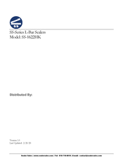 Sealer Sales SS-1622HK Service Manual