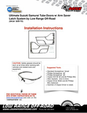 Low Range Off-Road SEB-TD Installation Instructions Manual