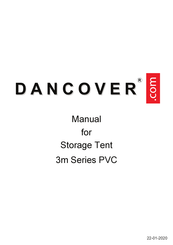 Dancover 3m storage pro Manual