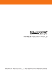 Crescent Nordic XT Instruction Manual